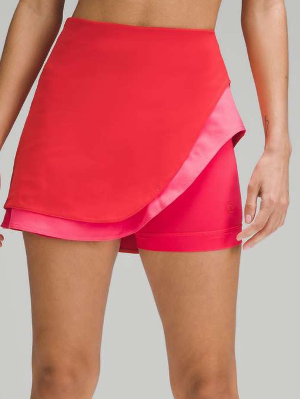 Lululemon Asymmetrical Layered High-Rise Tennis Skirt Size 8